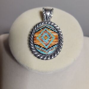 Carolyn Pollack Pendant with Southwestern Flair